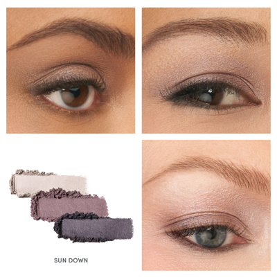 Shop Jane Iredale Purepressed Eye Shadow Triple In Sundown