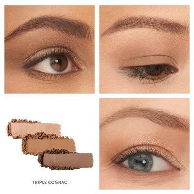 Jane Iredale Purepressed Eye Shadow Triple In Triple Cognac