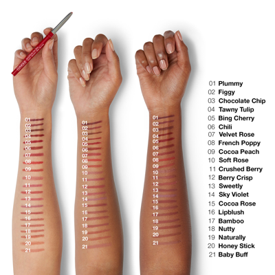 Shop Clinique Quickliner For Lips In 48 Bing Cherry