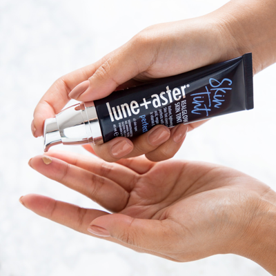 Shop Lune+aster Realglow Skin Tint In Porcelain