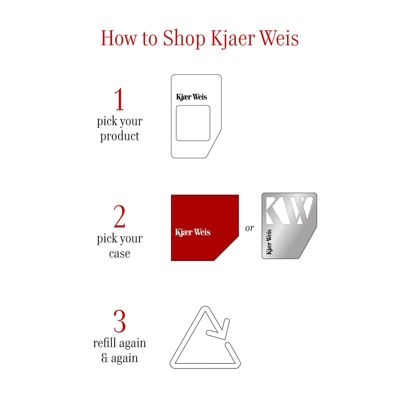 Shop Kjaer Weis Red Edition Cream Glow Case In Default Title