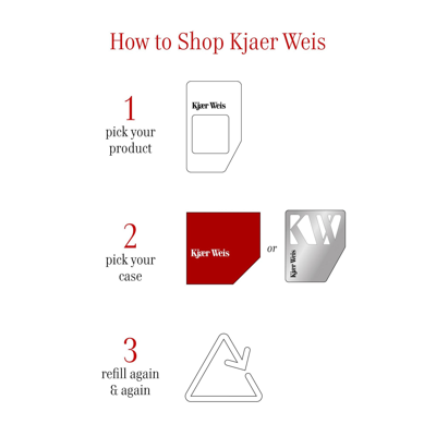 Shop Kjaer Weis Red Edition Pressed Eye Shadow Compact In Default Title