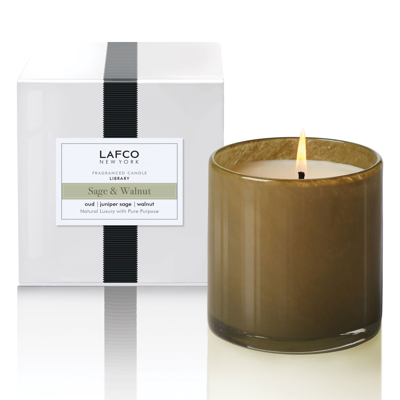 Shop Lafco Sage And Walnut Library Signature Candle In Default Title