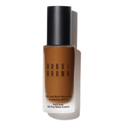 Shop Bobbi Brown Skin Long-wear Weightless Foundation Spf 15 In Neutral Almond (n-080)