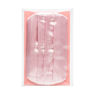 Slip Double-sided Silk Re-usable Face Covering In Pink