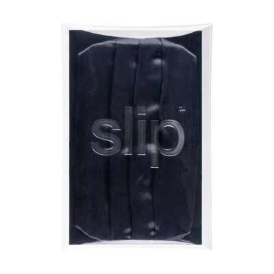 Shop Slip Double-sided Silk Re-usable Face Covering In Black