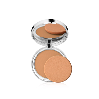 Shop Clinique Stay Matte Sheer Pressed Powder In Stay Honey Wheat