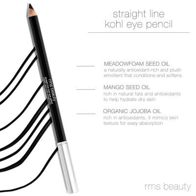 Rms Beauty Straight Line Kohl Eye Pencil - Hd Black In Default Title