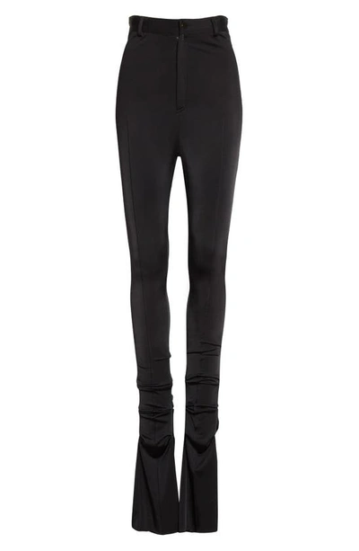 Shop Et Ochs Jacob High Waist Fit & Flare Jersey Pants In Black