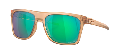 Shop Oakley Leffingwell Oo9100-03 Wayfarer Sunglasses In Green