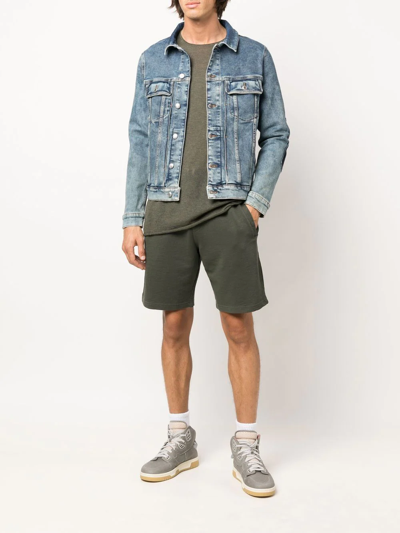 Zadig & Voltaire Thomas Cp Arrow Int Sweater Feather Cashmere Intar In Grün