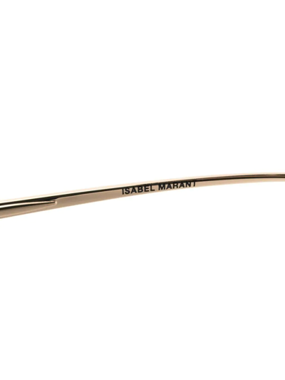 Isabel Marant Eyewear Square-frame Sunglasses In Schwarz