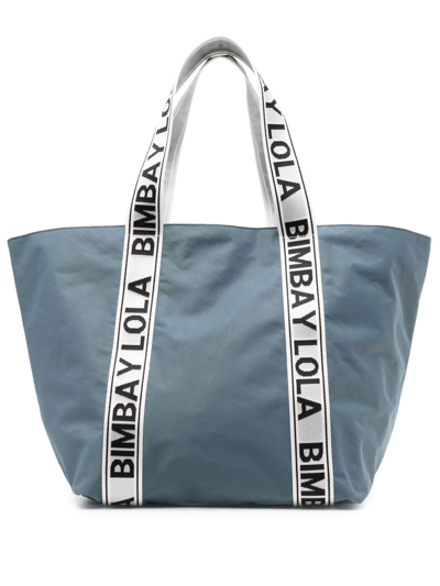 bimba y lola bag blue travel tote bag holds lots crossbody strap