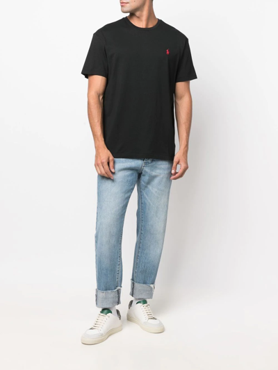 Polo Ralph Lauren Polo Pony T-shirt With Short Sleeve In Black