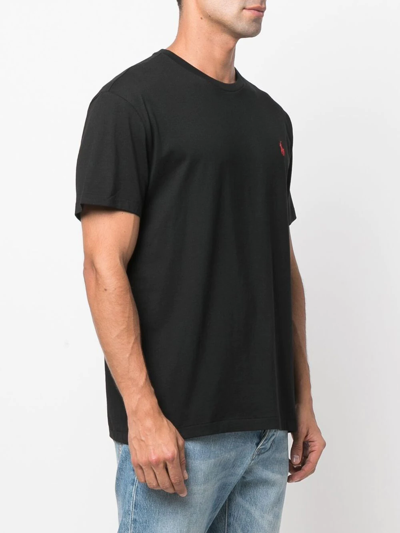 Polo Ralph Lauren Polo Pony T-shirt With Short Sleeve In Black