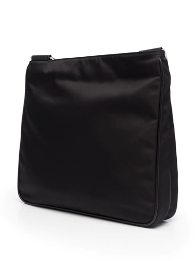 Prada Re-nylon Messenger Bag In Schwarz