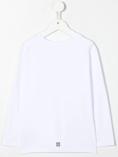 Givenchy Oversized Logo-print T-shirt In Weiss