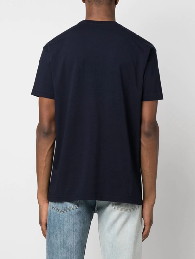 Shop Vivienne Westwood Signature Orb Cotton T-shirt In Blau