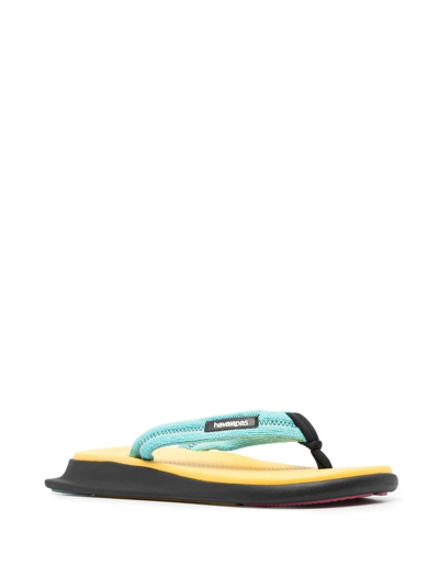 Havaianas Tradi Zori Wedge Flip-flops In Blau
