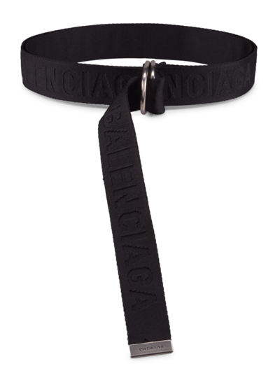 Balenciaga Black D-ring Belt | ModeSens