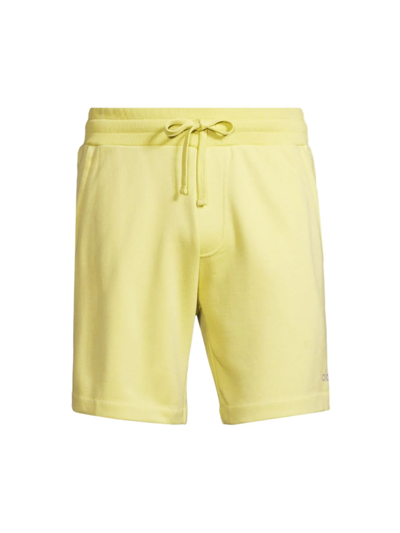 Shop Alo Yoga Men's 7.25" Chill Shorts In Dusty Yellow