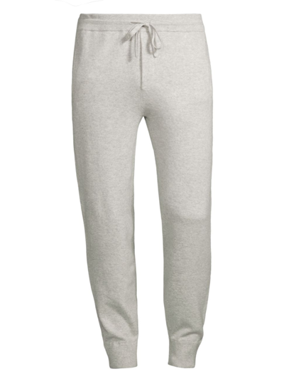 Shop Vince Men's Wool & Cashmere Jogger Sweatpants In Medium Grey