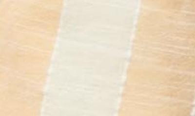 Rip Curl Havana Stripe Cotton & Linen Shorts In Bone