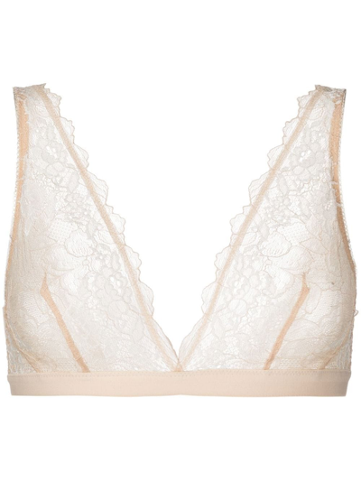 Shop Wacoal Lace Perfection Bralette In Neutrals