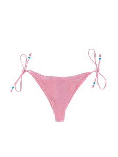 Shop Mc2 Saint Barth Marielle Bikini Briefs In Rosa