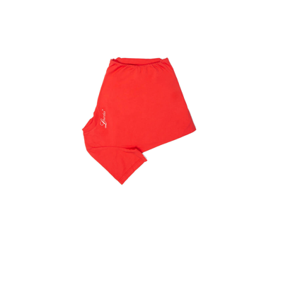 Shop Lourdes Skirt In Red
