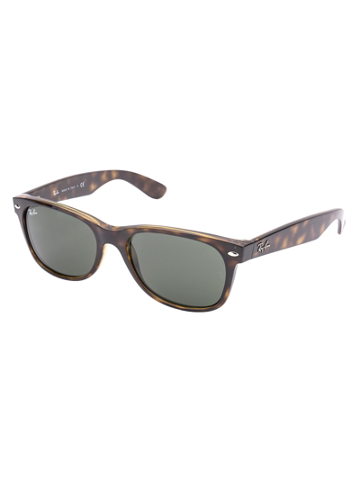 Shop Ray Ban New Wayfarer Sunglasses In 902l Tortoise