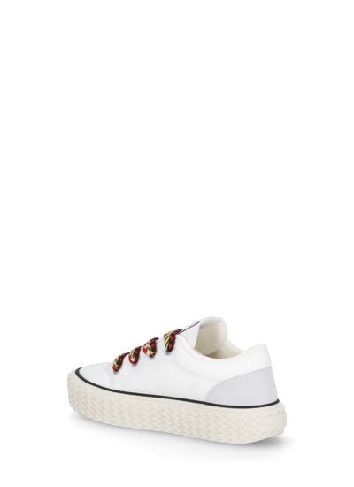 Shop Lanvin Curbies Sneakers In White