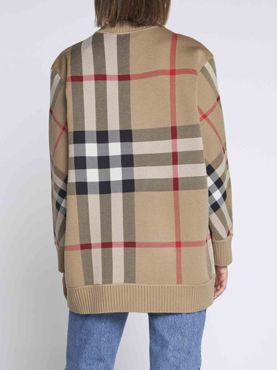 Shop Burberry Sweater In Archive Beige