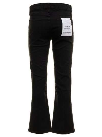 Shop Frame Womans Le Crop Black Denim Jeans