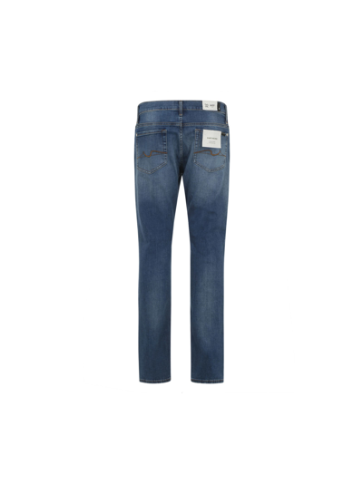 Shop 7 For All Mankind Paxtyn Tek Jeans In Mid Blue