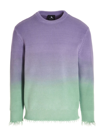 Shop Mauna Kea Faded Wash Sweater In Multicolor