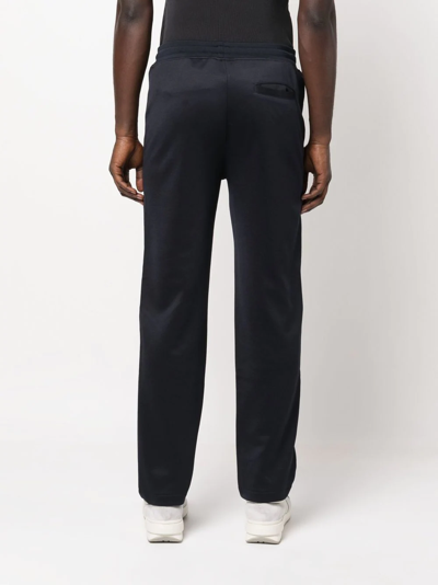 Corneliani Side-stripe Track Pants In Blue