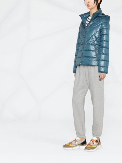 Shop Calvin Klein Recycled Padded Jacket In Blue