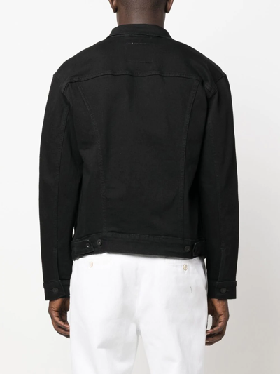 Levi's Trucker Jean Jacket In Black