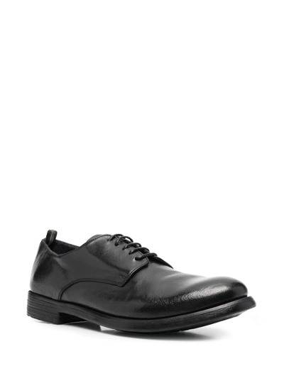 Officine Creative Lace-up Shoes With Polished Finish In Black