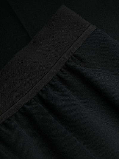 Shop Stella Mccartney Wide-leg Cropped Trousers In Black