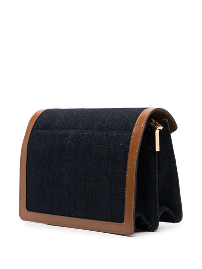 Shop Marni Trunk Crossbody Bag In Blue