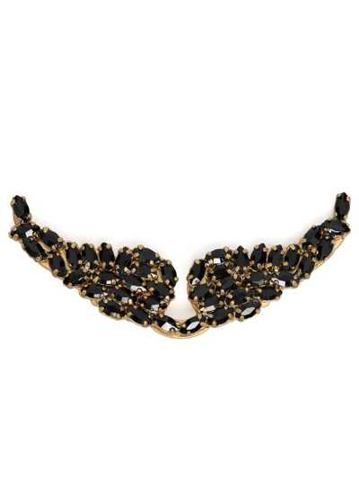 Zadig & Voltaire Swing Your Wings Logo Charm In Black