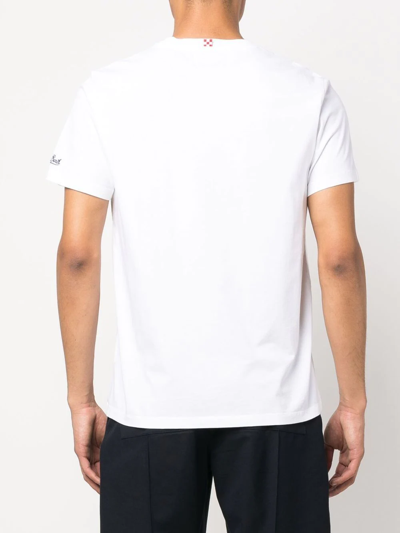 Shop Mc2 Saint Barth Sbagliato Graphic-print T-shirt In White