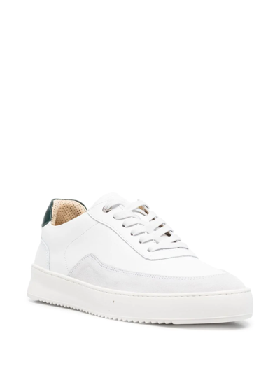 Shop Filling Pieces Mondo Low-top Sneakers In White