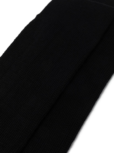 Givenchy Fine Knit Ankle Socks In Black