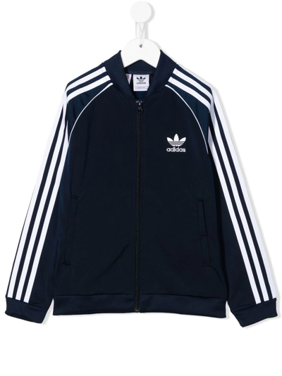 Shop Adidas Originals Adicolor Sst Track Jacket In Blue