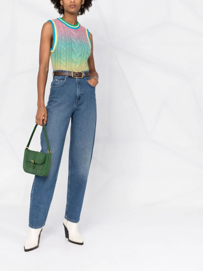Shop Isabel Marant Étoile High-waist Straight-leg Jeans In Blue
