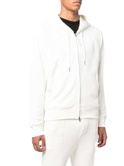 Shop Tom Ford Men's White Polyamide Sweatshirt