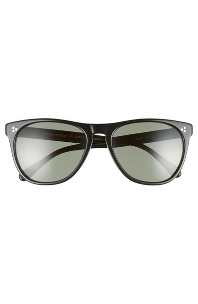 Shop Oliver Peoples Daddy B 58mm Polarized Sunglasses In Black